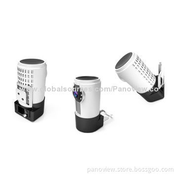 2M Audio/Microphone WiFi, IP Fisheye Camera, 180/360 Degrees